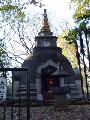 A pagoda on a hilltop